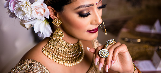 Exclusive Bridal Makeup and Styling in Pathanamthitta